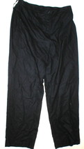 New NWT Womens Ralph Lauren Pants 16 Office Slacks Wool Rayon Black Work Nice - $187.11