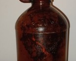 Vintage Antique Glass Clorox Bottle Embossed Amber Gallon Jug No damage ... - $12.99