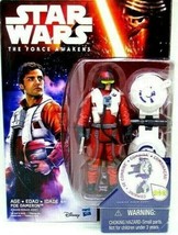 Star Wars, Poe Dameron, The Force Awakens + Accessoires, Hasbro, Neu - £27.84 GBP