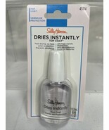 Sally Hansen Dries Instantly Nail Top Coat Liquid Clear 0.45oz COMBINE S... - $7.25 CAD