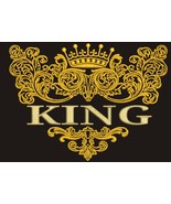 KING crown and baroque pattern Machine Embroidery Designs. - $6.88 CAD