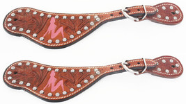 Horse Western Riding Cowboy Boots Leather Spur Straps Tack  7423 - $26.72