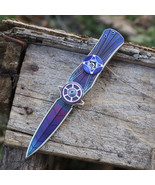 Fingertip Gyro Folding Knife EDC Multi-Function Folding Knife Outdoor Ca... - $330.89 MXN