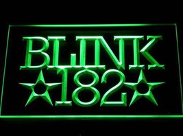 Blink 182 Rock n Roll Music Bar  LED Neon Sign Home Decor, Room, Gift Craft - £20.77 GBP+