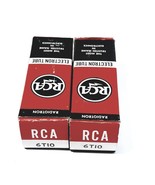 RCA RCA 6T10 Vintage Electron Vacuum Tube Lot of 2 - $25.75