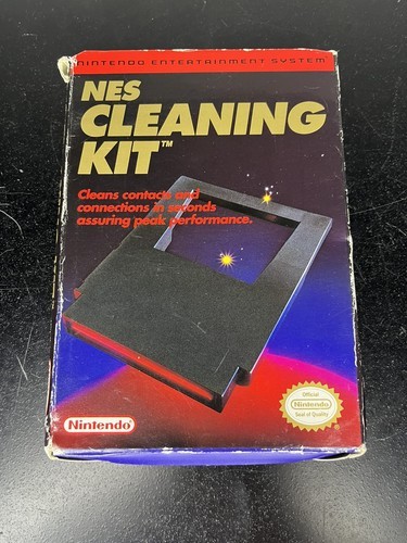 NES Cleaning Kit - Nintendo Entertainment System (NES) W/ Box ~ Incomplete - $15.00