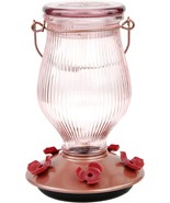 Perky-Pet 9104-2 Top Fill Glass Hummingbird Feeder, Sun Kissed, 24 Oz (O... - £18.59 GBP