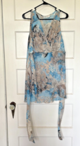 Cato Women’s Blue &amp; Beige Blouse Size XL - $18.10