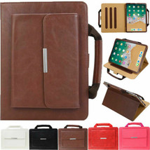 For iPad 234 5/6/7/8 Air Mini Pro 11 12.9 2021 Magnetic Leather Wallet F... - £66.85 GBP