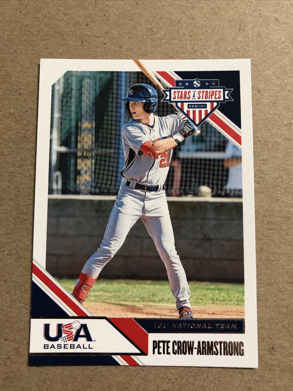 Primary image for 2020 Stars & Stripes Base #48 Pete Crow-Armstrong