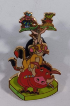 Disney WDW LE it&#39;s a small world Lion King Simba Timon Pumbaa Pin 46598 ... - £46.00 GBP