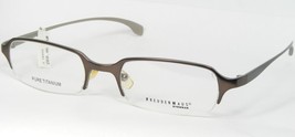 FreudenHaus JAY BRN BROWN EYEGLASSES GLASSES FRAME TITANIUM 50-19-130mm ... - £56.21 GBP