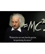 Albert Einstein Inspired Novelty Poster Quotation High Quality - £5.50 GBP+