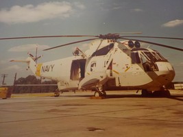 1969 Vietnam War Era SH-3D Sea King US Navy Helicopter Original Photo - $16.96