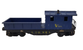 Lionel Postwar O Gauge C&amp;O 6219 Chesapeake and Ohio Blue Work Caboose - £17.18 GBP