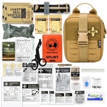 CE Approved R Rescue IFAK Pouch Trauma Kit  First Aid Kit MOLLE Pouch  Kit Comba - £205.74 GBP