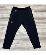 Nike Team Issued Track Pants Mens 2XL Black NFL 49ers COACH Richard High... - $64.64 CAD