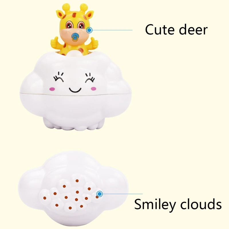 Baby bathing accessories floating toy clouds interactive shower toy funny gift hot thumb200