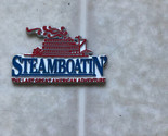 Steamboatin&#39; The Last Great American Adventure Fridge Magnet Delta Queen - £15.45 GBP