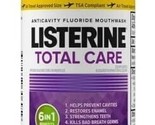 Listerine Total Care Anticavity Mouthwash Fresh Mint 6 Benefits In 13.2o... - £7.49 GBP