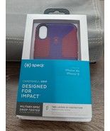Speck Candyshell Grip iPhone Xs X PURPLE &amp; PINK 115897-7474 *NEW* in Box - $235.82 MXN