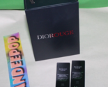 Dior Diorouge Rouge 3 Piece Set 999 Satin Travel Size - £23.34 GBP
