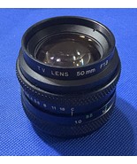 50mm f1.3 **TV LENS**   C Mount  BOLEX BMCC Cameras Etc., - $149.91 CAD