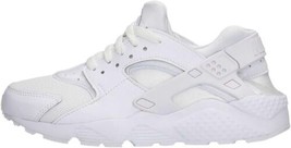 Nike Grade School Huarache Run Sneakers Size 5Y Color White - $94.05
