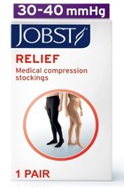 JOBST Relief Waist High Graduated Compression Stockings 30-40mmHg - $1,467.77 MXN