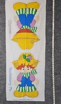 Huckleberry Pie Cut n Sew Panel VTG 1980 Spring Mills American Greetings #5710 - $22.76