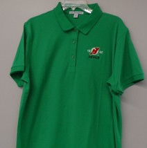NHL New Jersey Devils Embroidered Womens Polo Shirt XS-6X Retro Colors 1982 New - £20.12 GBP+