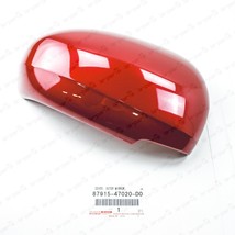 New Genuine OEM Toyota 10-15 Prius Prius V Passenger Side Mirror Cover Red 3R3 - £40.51 GBP