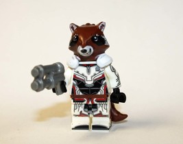 Rocket Raccoon Quantum Suit Guardians Of The Galaxy Minifigure Toys Collection - £5.23 GBP