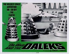 Dr. Who and the Daleks 8x10 photo Jennie Linden caught between two Dalek&#39;s  - £7.64 GBP