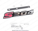 GENUINE SUBARU IMPREZA WRX STI SPEC C S204 JDM FRONT GRILL EMBLEM BADGE  - £41.92 GBP