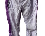 No Boundaries Girls Size 10/12 Lavendar Insulated Pull on Nylon Track Pants - $9.38
