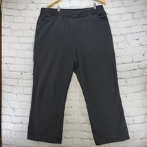 Duluth Trading Sweat Pants Womens XL X 29 Black Pull-On Thick Warm Lounge  - $19.79