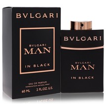 Bvlgari Man In Black by Bvlgari Eau De Parfum Spray 2 oz for Men - £86.91 GBP