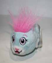 Zhu Zhu Pets Merritt 4" Hamster Toy Sounds No Movements Blue Pink Furry ... - $8.35