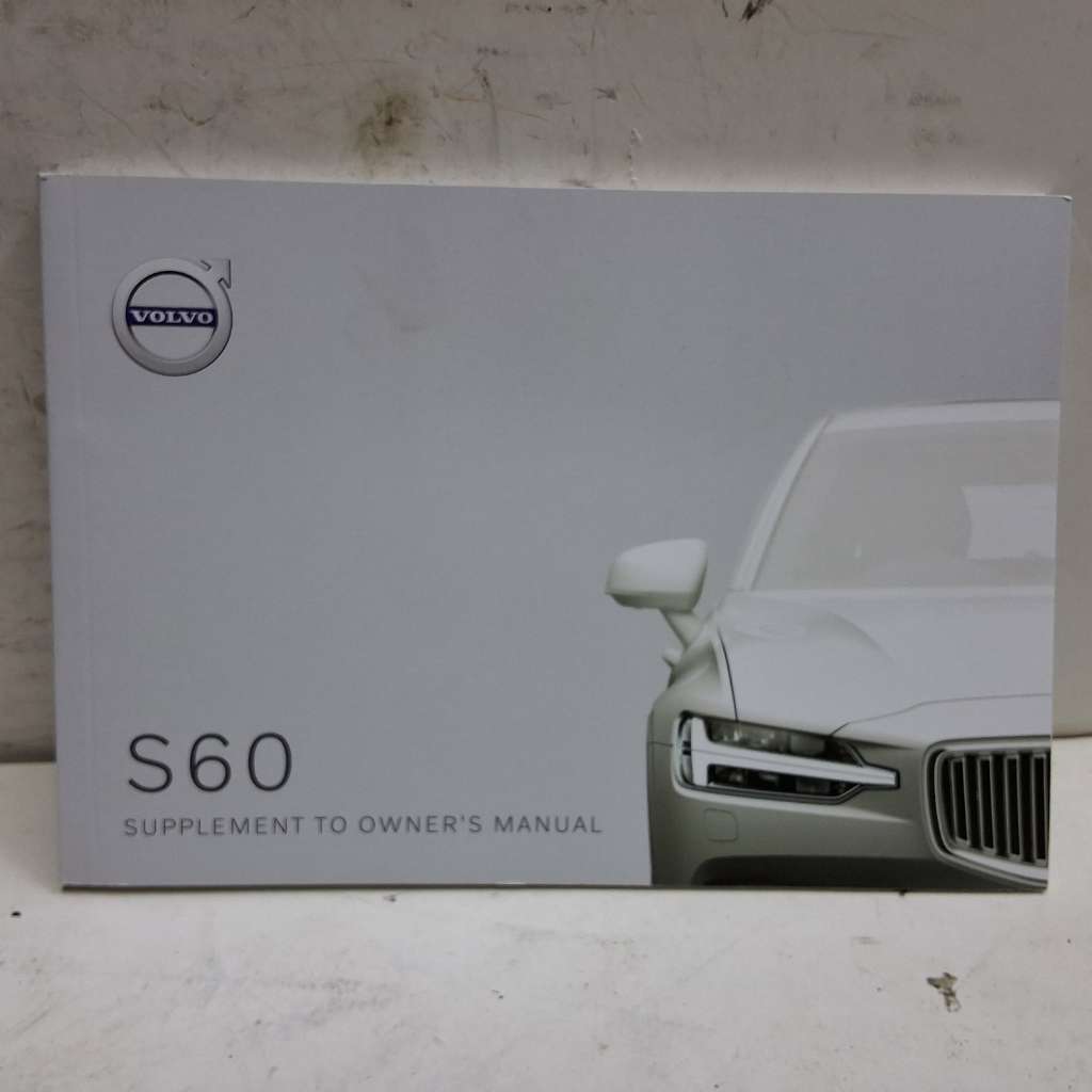 2021 Volvo S60 Owners Manual - $129.70