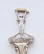 Collector Souvenir Spoon Hungary Budapest Liberty Statue Figural - £11.96 GBP