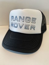 Vintage Range Rover Hat Trucker Hat Black  Cap adjustable Snapback Unworn - £13.93 GBP