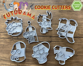 Futurama Set of 7 Cookie Cutters | Philip | Bender | Leela | Professor |... - $4.99+
