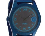 Flud Big Ben Acciaio Inox Orologio Blu Numerali Romani Nero Intercambiab... - $71.21