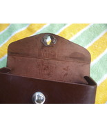 VINTAGE SOVIET RUSSIAN USSR BIKE BICYCLE WRENCH TOOL BOX BAG BROWN 1970 - $240.54 MXN