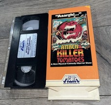 ATTACK OF THE KILLER TOMATOES (1981) VHS Cult Classic Tested Working - £13.65 GBP