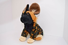 Wild Republic African Wild Dog Plush 12&quot; Stuffed Animal 2014 - £10.08 GBP