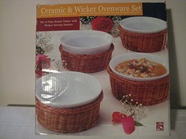 Ceramic Wicker Ovenware Set - $39.60