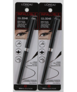 L&#39;Oreal Paris Infallible 30 HR Precision Felt Liner 600 Black .034 Lot of 2 - $9.89