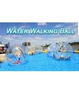 Inflatable 2M Walking Rolling Zorb Human Hamster Stripped Water Ball - £263.86 GBP